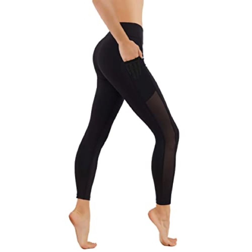 Lulu Lemon High Waisted Legging with Mesh Sides